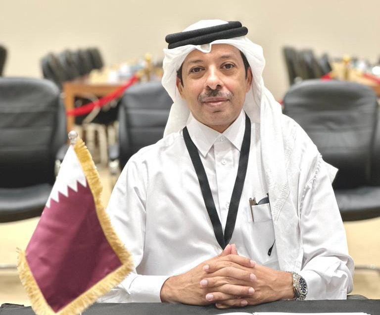 QCA President Mohammed Al Mudahka