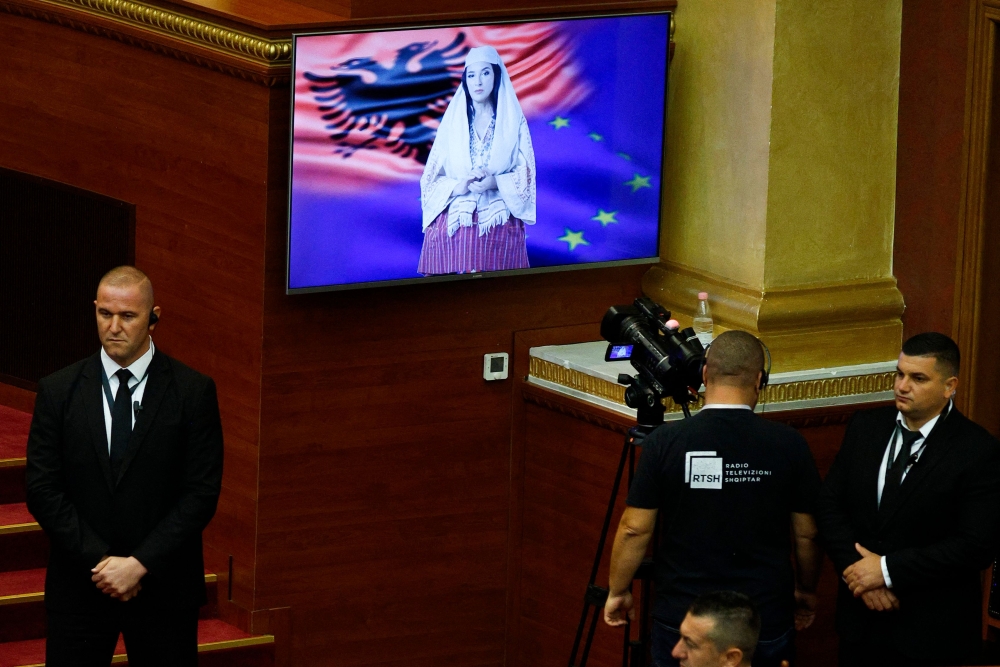 Albania's new AI-generated minister 