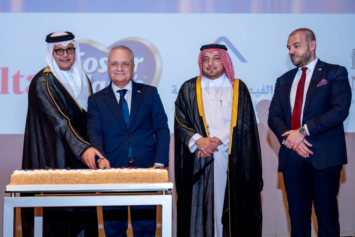 Minister of Communications and Information Technology H E Mohammed bin Ali bin Mohammed Al-Mannai; Ambassador of Malta to Qatar H E Simon Pullicino; Director of the Protocol Department at MoFA, H E Ambassador Ibrahim Fakhro; and European Union Ambassador to Qatar and Kuwait, H E Cristian Tudor attending the event.