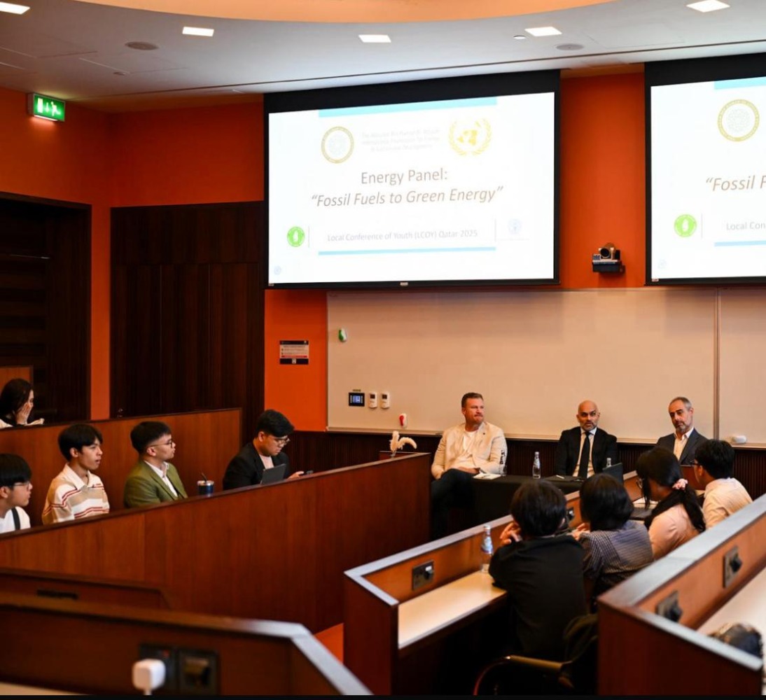 Participants during the Energy panel: Fossil Fuels to Green Energy.
