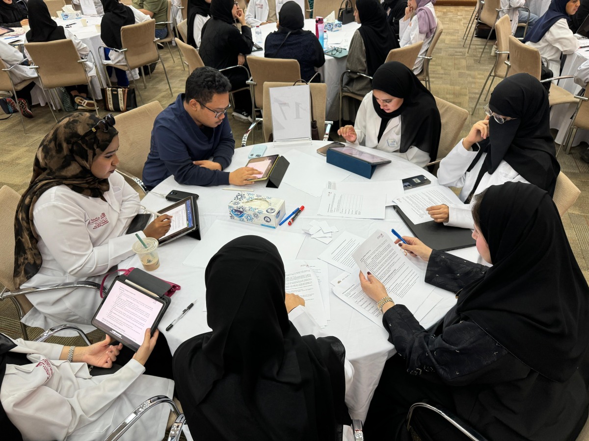 Participants during the session. 