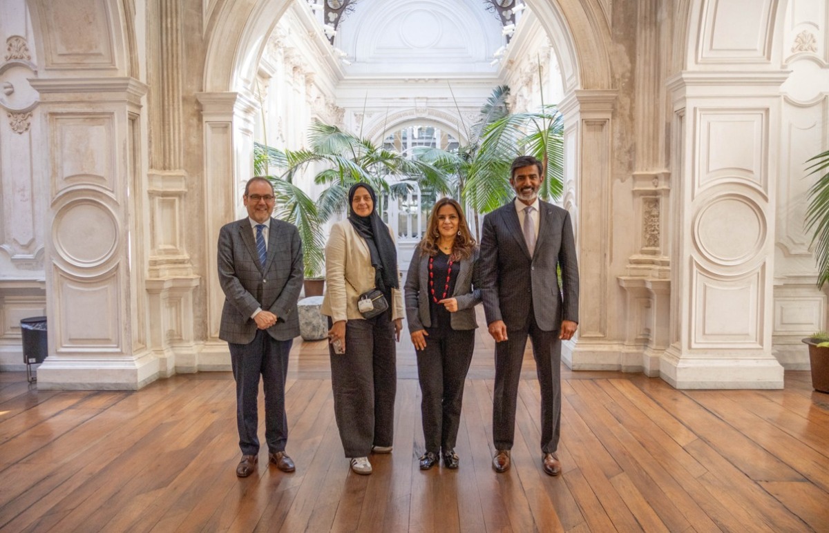 Members of Years of Culture delegation during their visit to Chile.