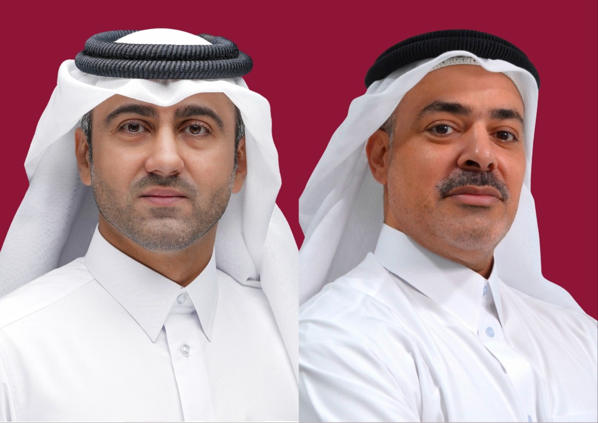 UDC Chairman, Ahmed Ali Al Hammadi (left) and UDC President and CEO, Yasser Salah Al-Jaidah