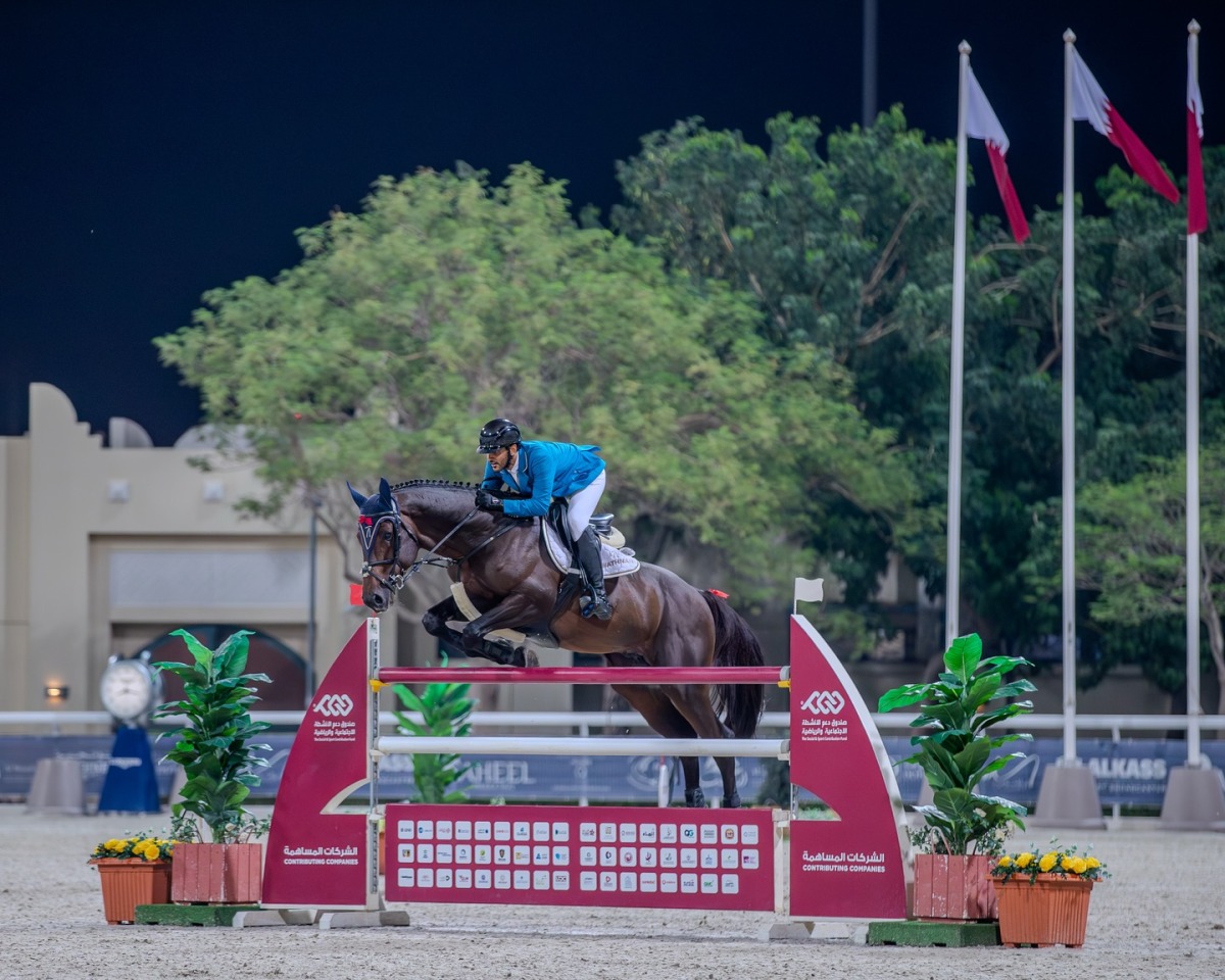 Mohammed Saeed Haidan and Quick Nick in action during the Diamond Round.