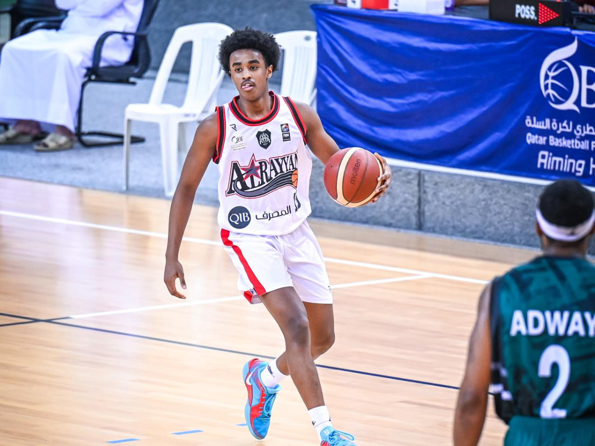 Al Rayyan's Abdullah Yassin in action.