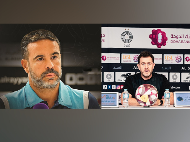 File photo: Al Rayyan coach Artur Jorge and Al Sadd’s coach Sergio Allegri