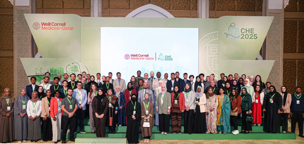 Speakers and participants at the Exploring the Nexus of Climate, Health, and Environment  conference.