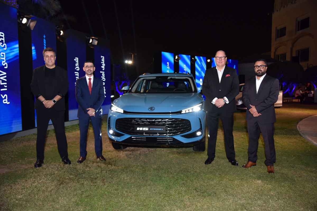 Officials pose for a group photo during the launch ceremony.