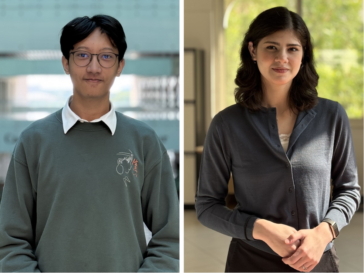 Azhardika Syahputra and Alia Jamal Saleh AbdulKhaleq.