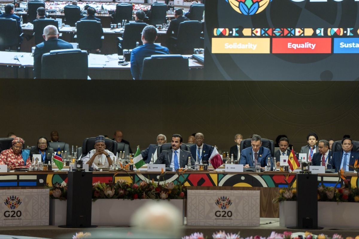  The Amir HH Sheikh Tamim bin Hamad Al-Thani at the G20 in South Africa
