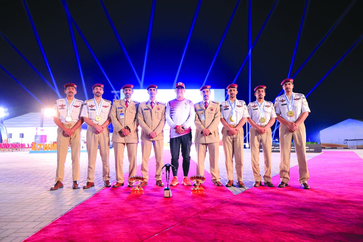 Qatar triumphed in both the team and individual target accuracy competitions.