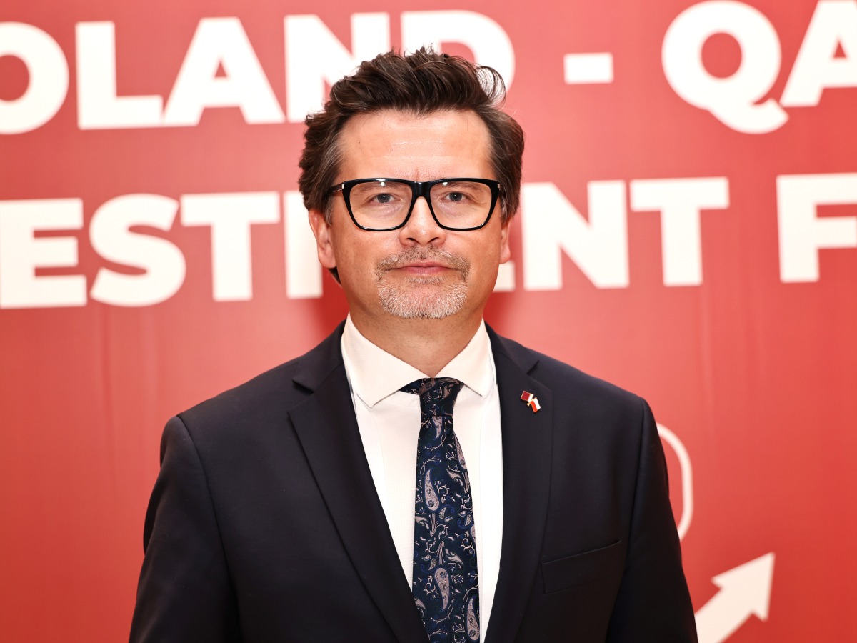 Ambassador of Poland to Qatar, H E Tomasz Sadziński,