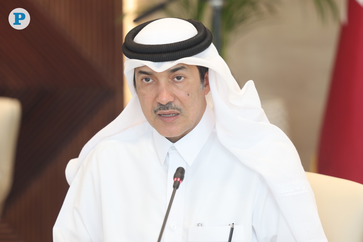 Minister of State for Foreign Trade Affairs H E Dr. Ahmed bin Mohammed Al-Sayed. Pictures: Amr Diab / The Peninsula 