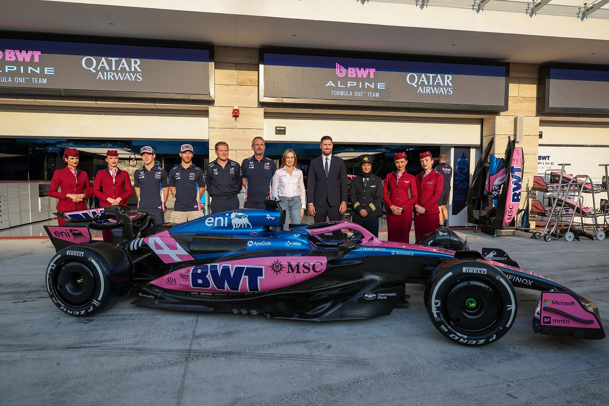 Qatar Airways and BWT Alpine Formula One Team Unite with Carmen Jorda to Champion Female Empowerment in Motorsport and Aviation
