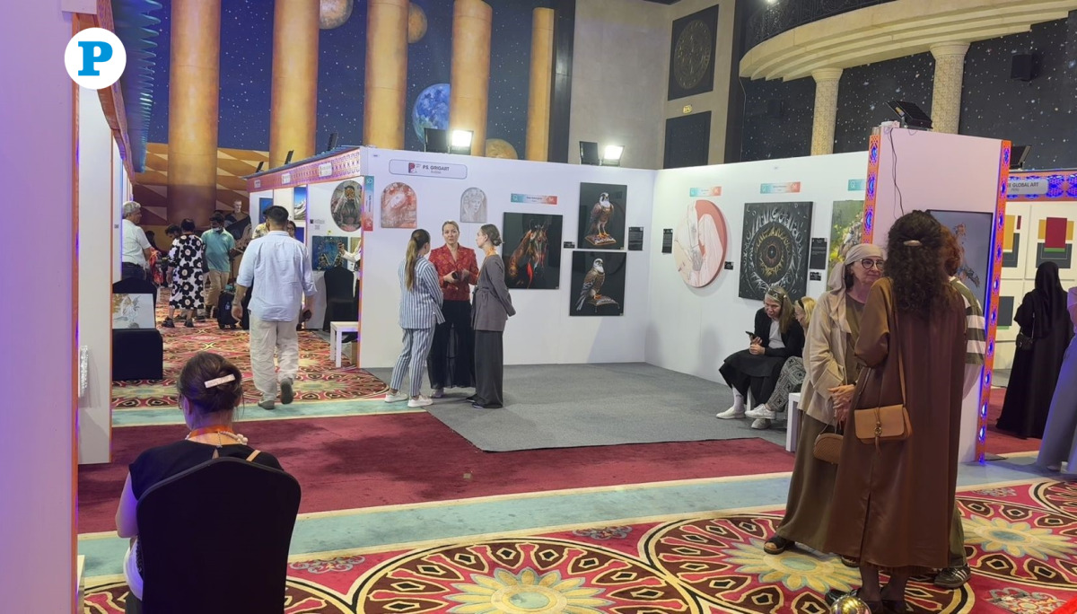 Qatar International Art Festival at Katara  (Photo by Mahmoyd Elmazaty / The Peninsula)