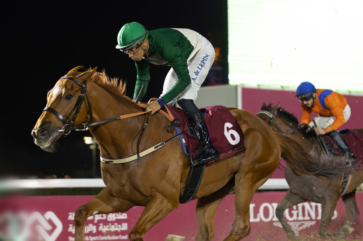 Arnaud De Lepine guides One Nation to Brooq Cup win.