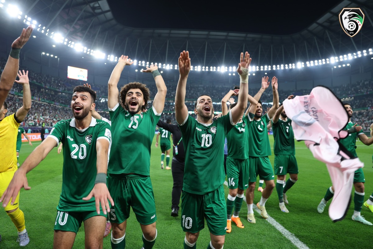 Rather than viewing their exit as a disappointing end, Syria are looking at things as the start of something really positive.