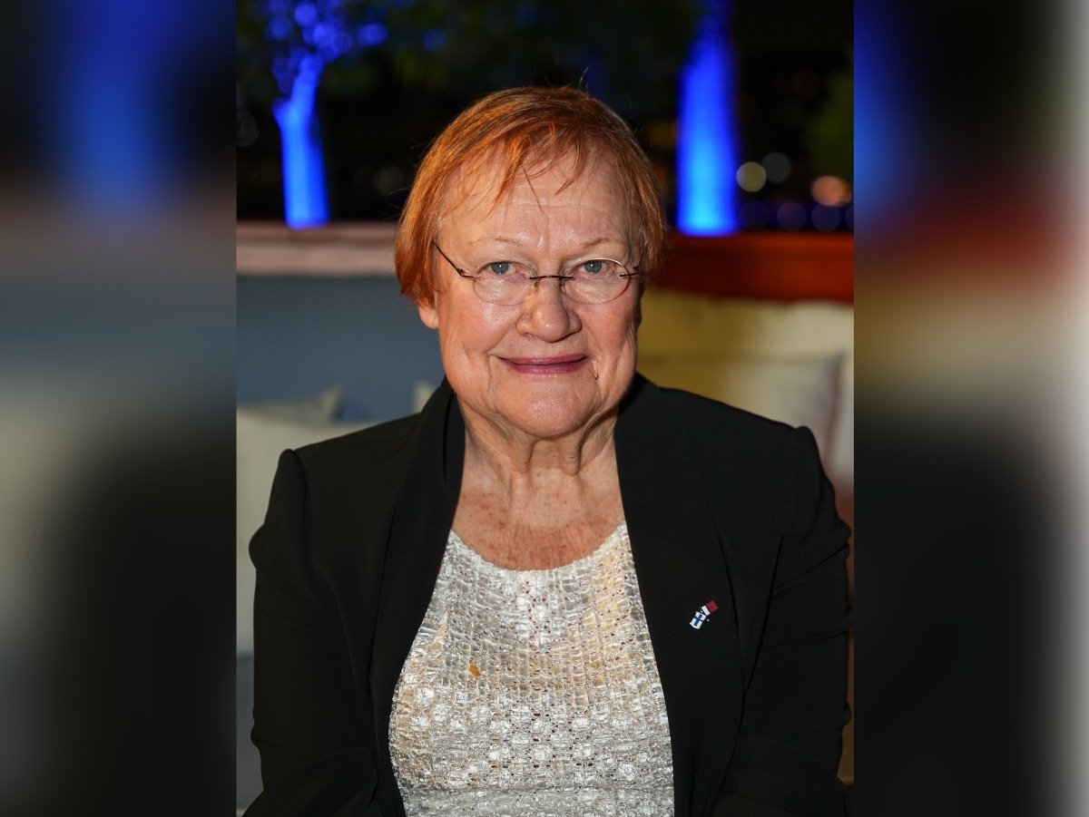 Former President of Finland and member of the UN Secretary-General’s High-Level Advisory Board on Mediation, H E Tarja Halonen