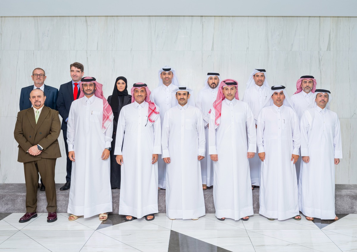 Minister of State for Energy Affairs, President and CEO of QatarEnergy H E Saad Sherida Al-Kaabi hosted a special farewell reception in honour of CEO of QatarEnergy LNG Sheikh Khalid bin Khalifa Al Thani who will be retiring at the end of the year.