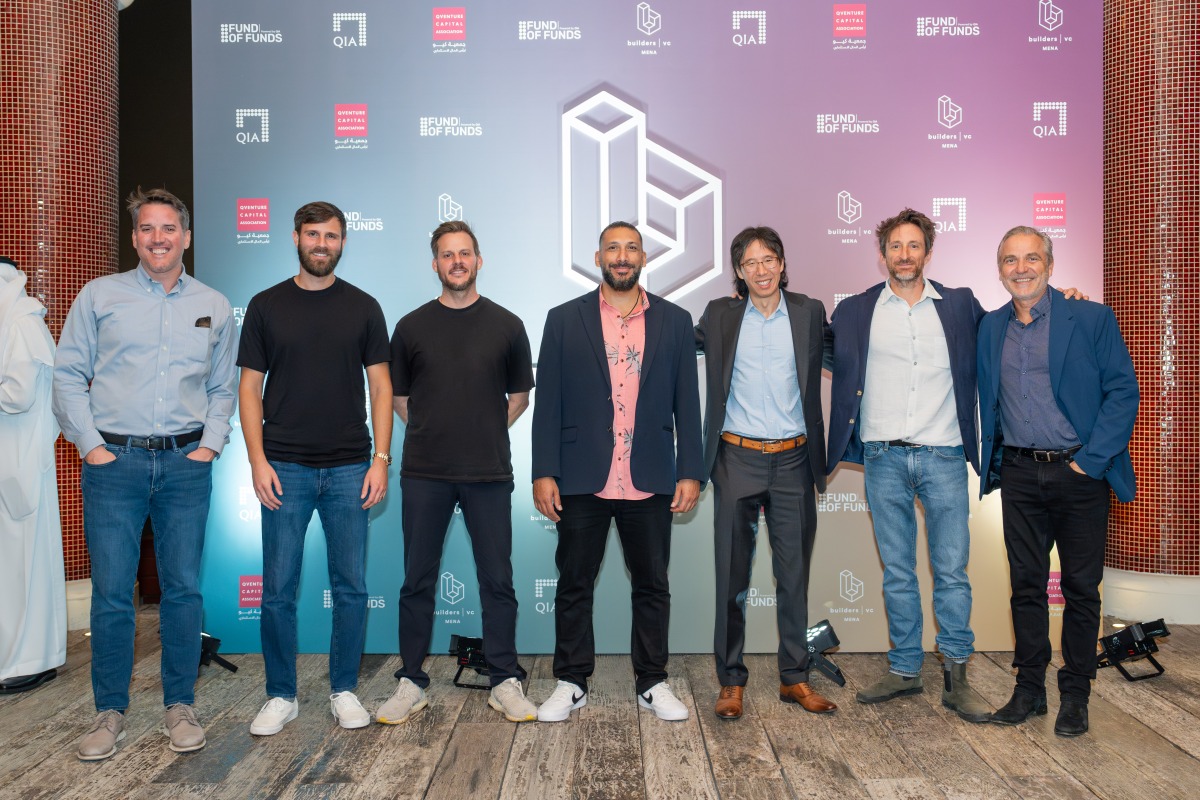 Builders VC's delegation of senior executives pose for a group photo with other officials.