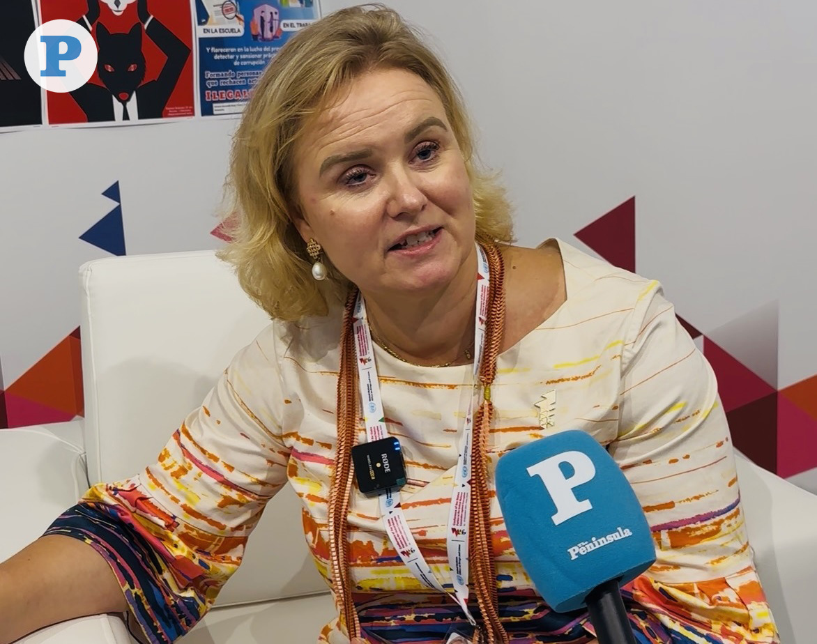 H E Caroline Vermeulen, Ambassador and Permanent Representative of Belgium to the United Nations and International Organisations in Vienna.