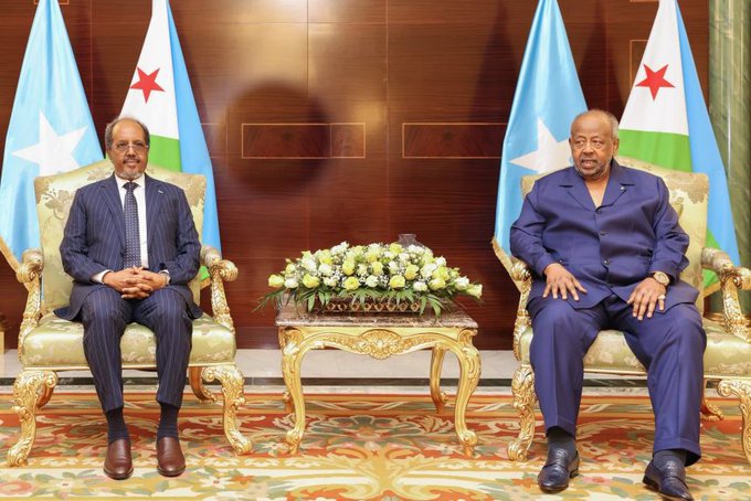 Djibouti, Somali Presidents discuss diplomatic efforts to defend unity of Somalia