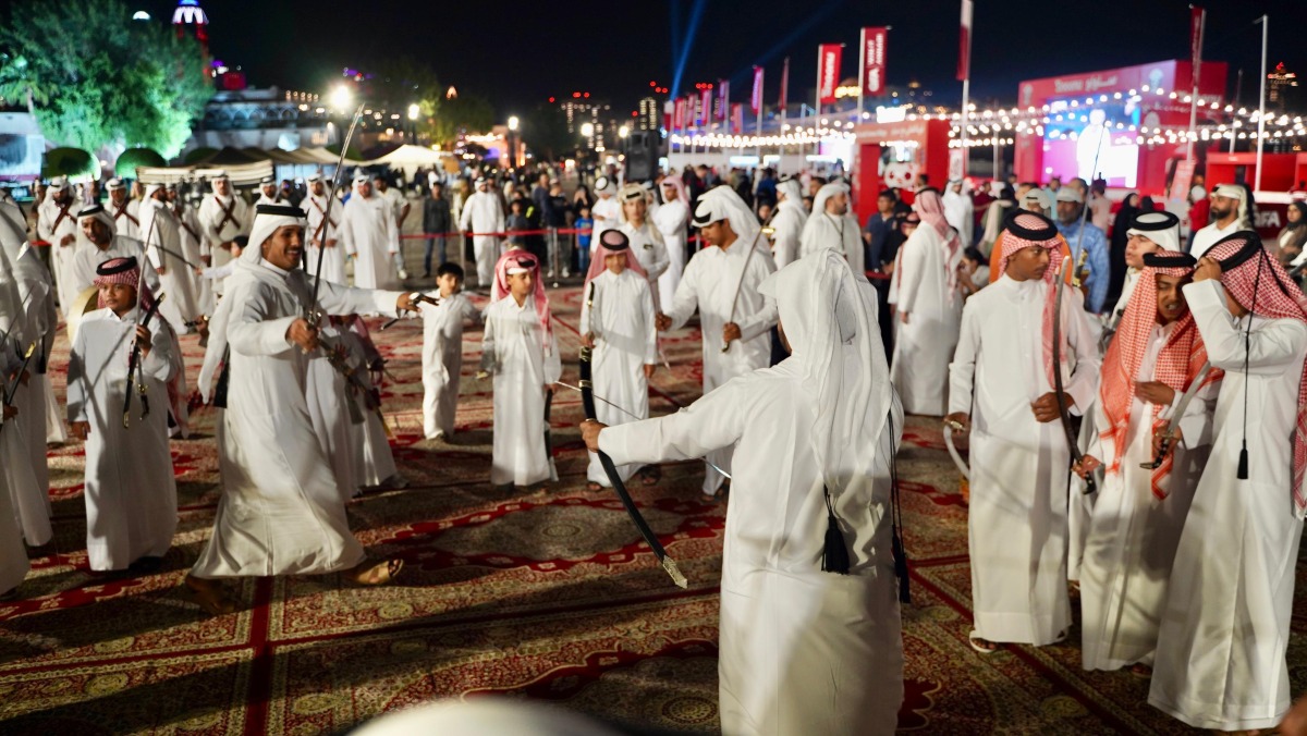 Arab Cup 2025 celebrations at Katara.