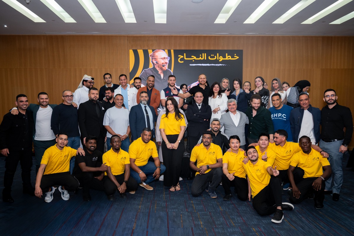 Officials and participants during the event.