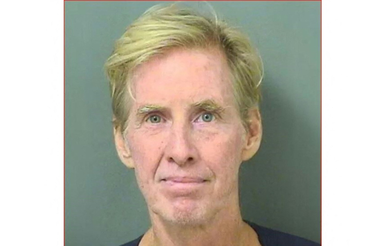 (FILES) This booking photo obtained on September 19, 2024 from the Palm Beach County Sheriff's office in Florida, shows the mugshot of Ryan Wesley Routh, 58. (Photo by Handout / Palm Beach County Sheriff's Office / AFP)