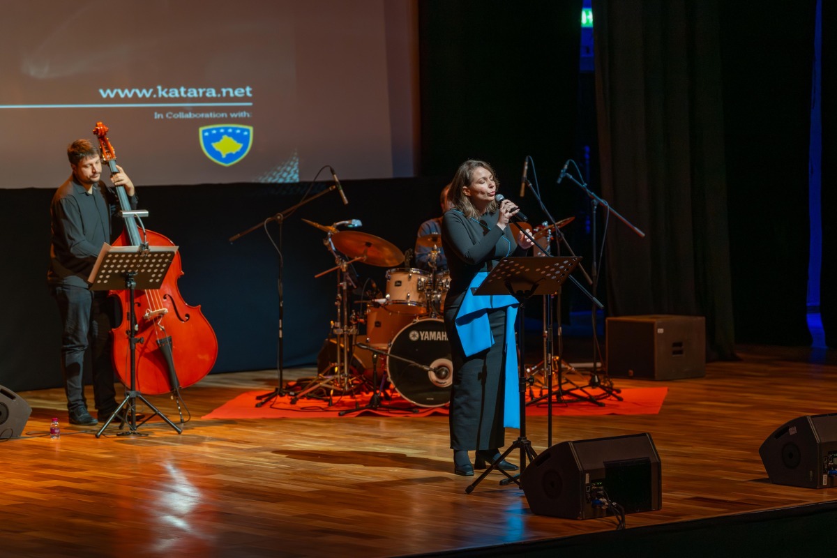 Artists perform at Katara. 