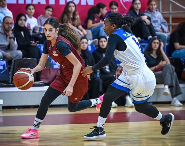 A file photo of action during a Women’s Basketball League match.