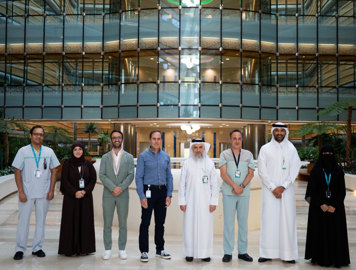 Representatives of Sidra Medicine and Qatar Foundation.