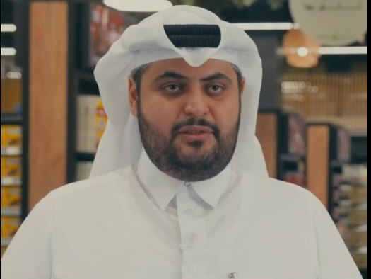 Screengrab of the Head of the Commercial Fraud Control Department at the Ministry of Commerce and Industry, Abdulla Ali Salma