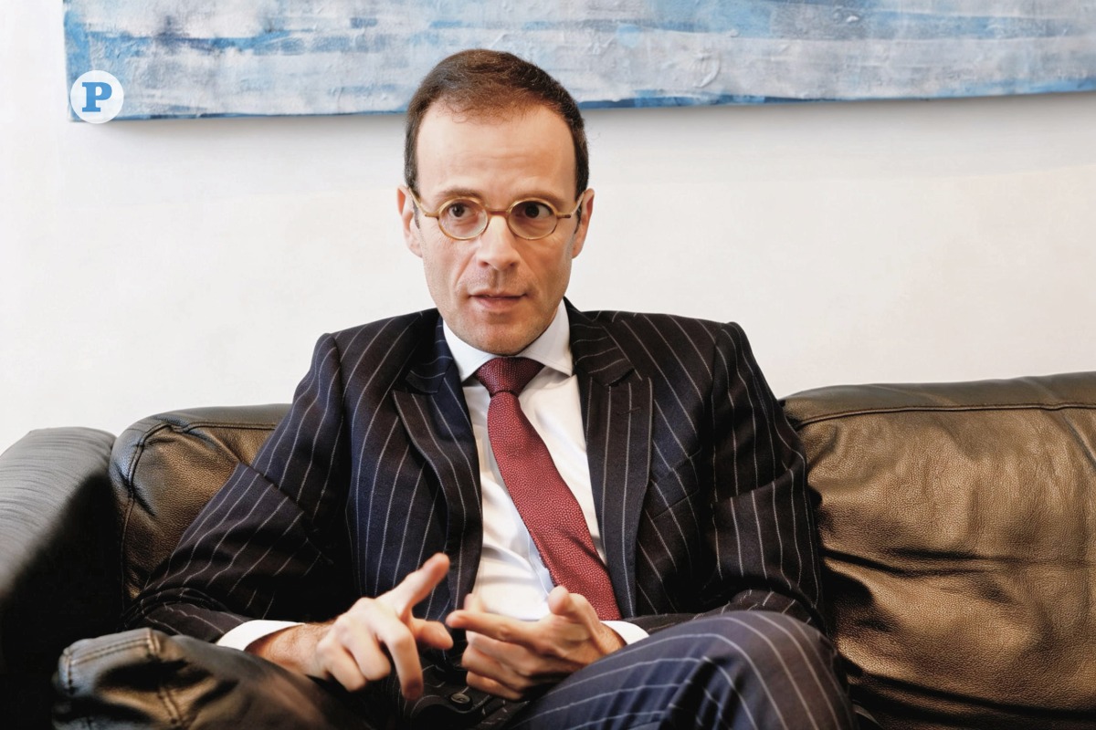 Ambassador of France to Qatar H E Arnaud Pescheux during an exclusive interview with The Peninsula yesterday. All pictures: Hana Ramadan/The Peninsula