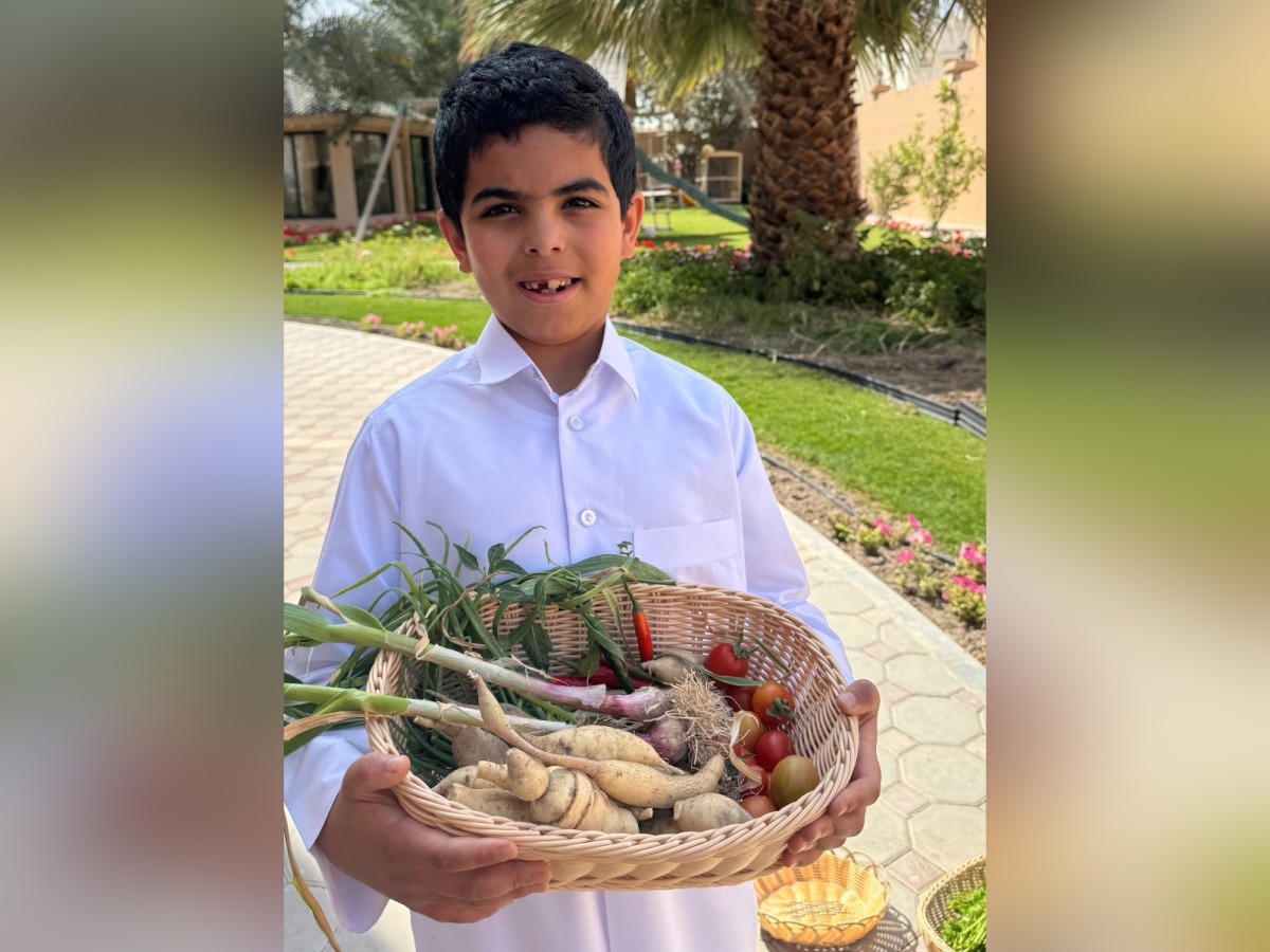Jassim Al Musallam encourages his peers to turn everyday activities at home into positive initiatives that foster cooperation and responsibility 