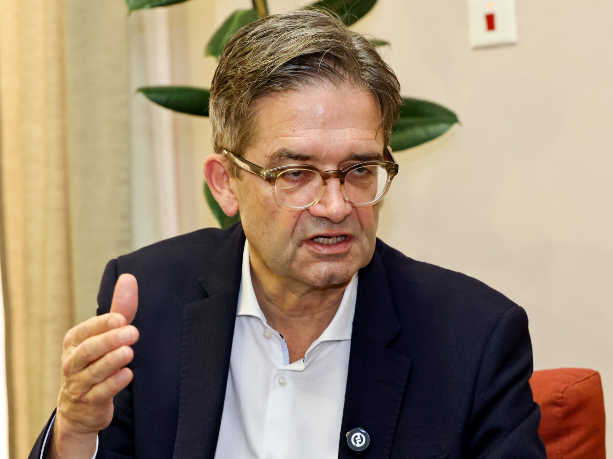 German Ambassador to Qatar H E Oliver Owcza. Pic: Salim Matramkot/The Peninsula