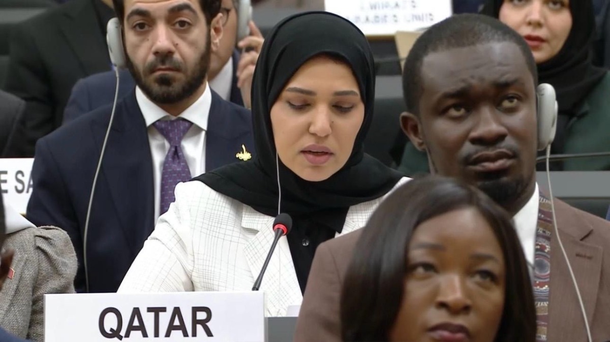 Permanent Representative of Qatar to the United Nations Office in Geneva H E Dr. Hind Abdulrahman Al-Muftah