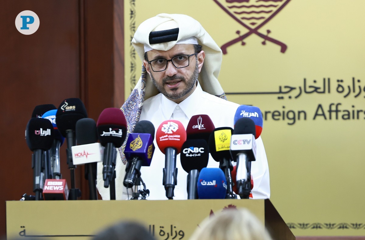 Advisor to the Prime Minister and Official Spokesperson for the Ministry of Foreign Affairs, Dr. Majed bin Mohammed Al Ansari. Picture by Rajan Vadakkemuriyil / The Peninsula 