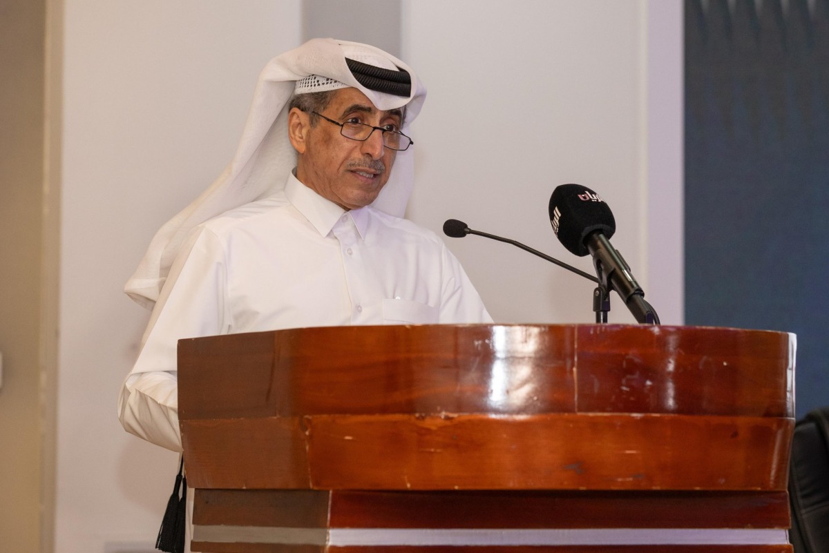 Chairman of DICID Board of Directors, Dr. Ibrahim bin Saleh Al Nuaimi addressing the event.