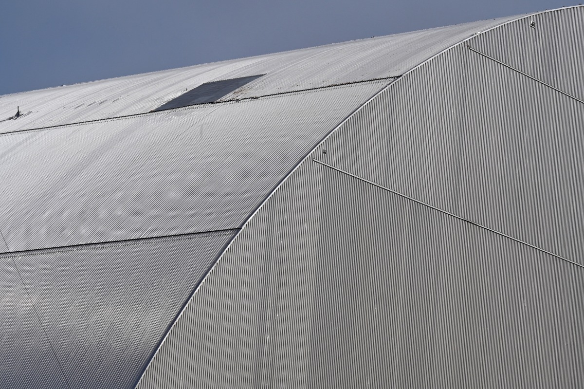 This photograph taken on April 23, 2026 shows a 