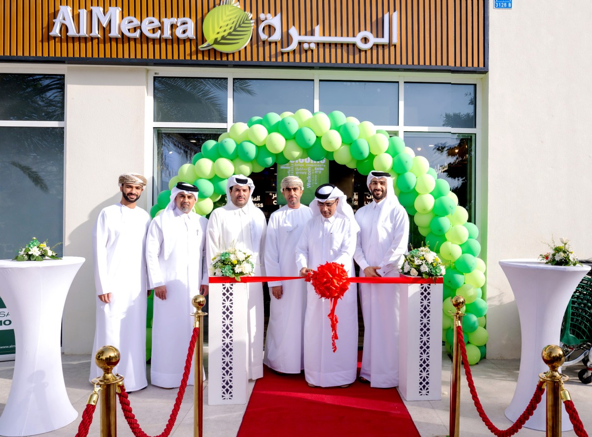 almeera officials during opening of a new store at Al Mouj Muscat.