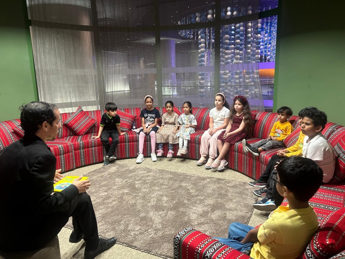 Participants during storytelling programme