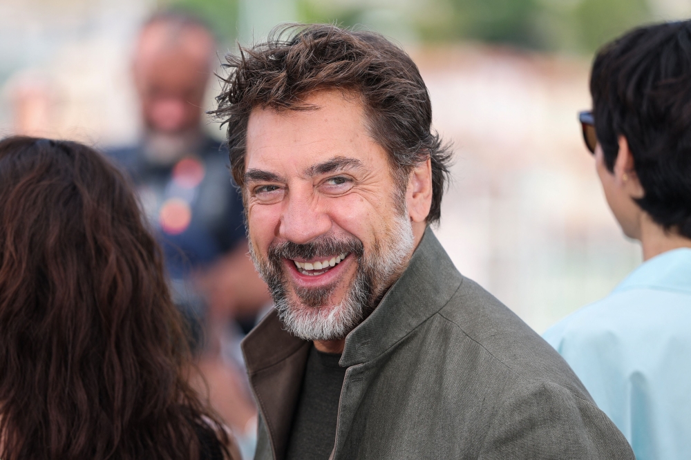 Spanish actor Javier Bardem poses during a photocall of the film 
