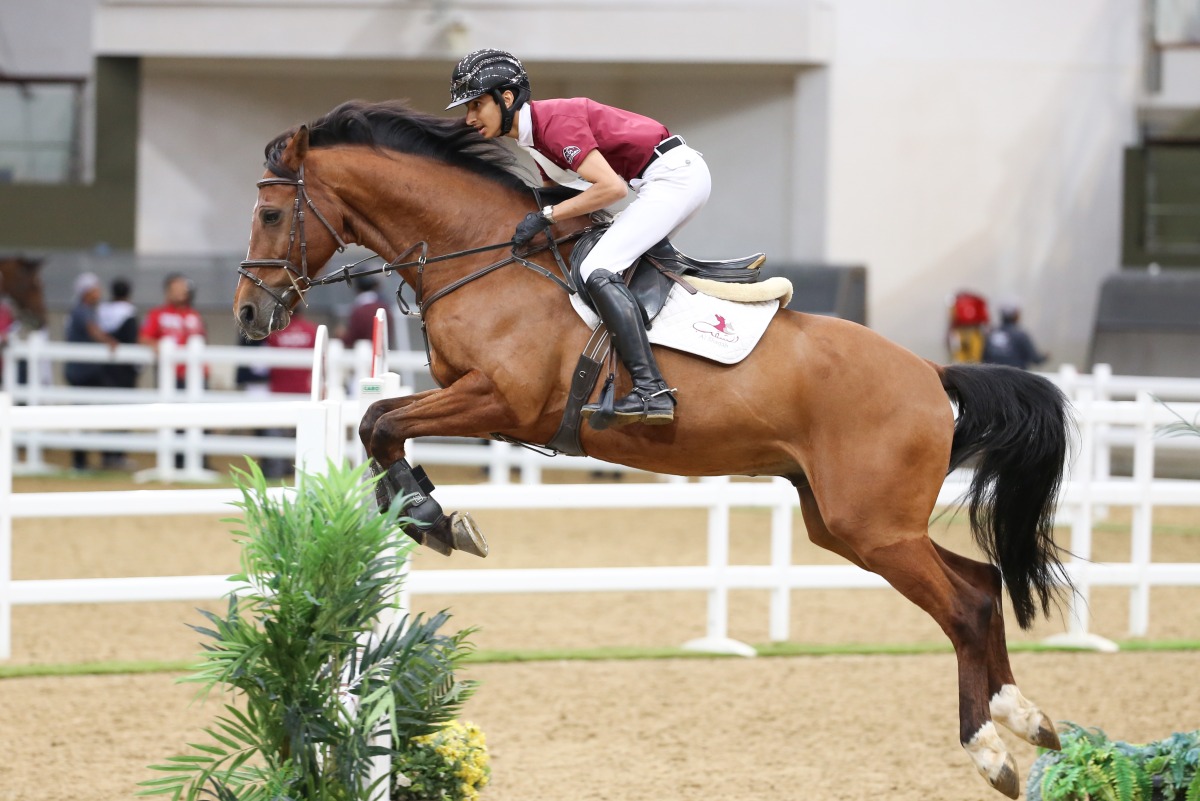A file photo of action during an earlier edition of Al Shaqab League. 