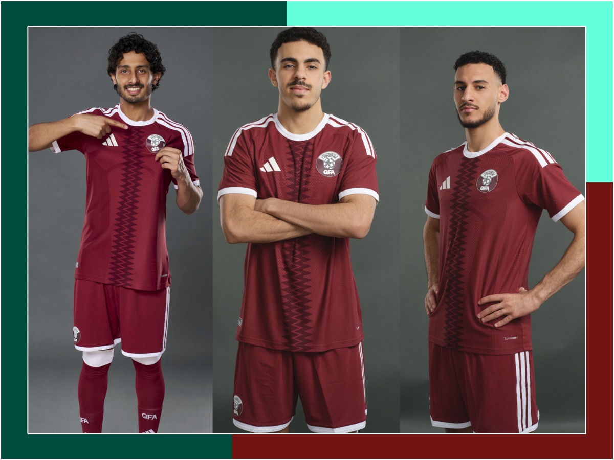 FROM LEFT: Ahmed Al Janehi, Ayoub Aloui, Mohamed Al-Mannai