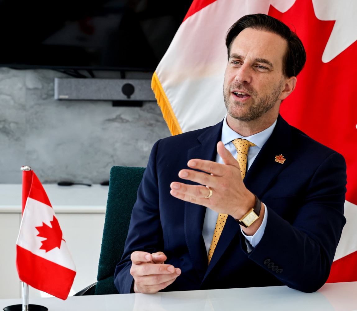 Canada’s Ambassador to Qatar, H E Karim Morcos. Photo by Salim Matramkot / The Peninsula