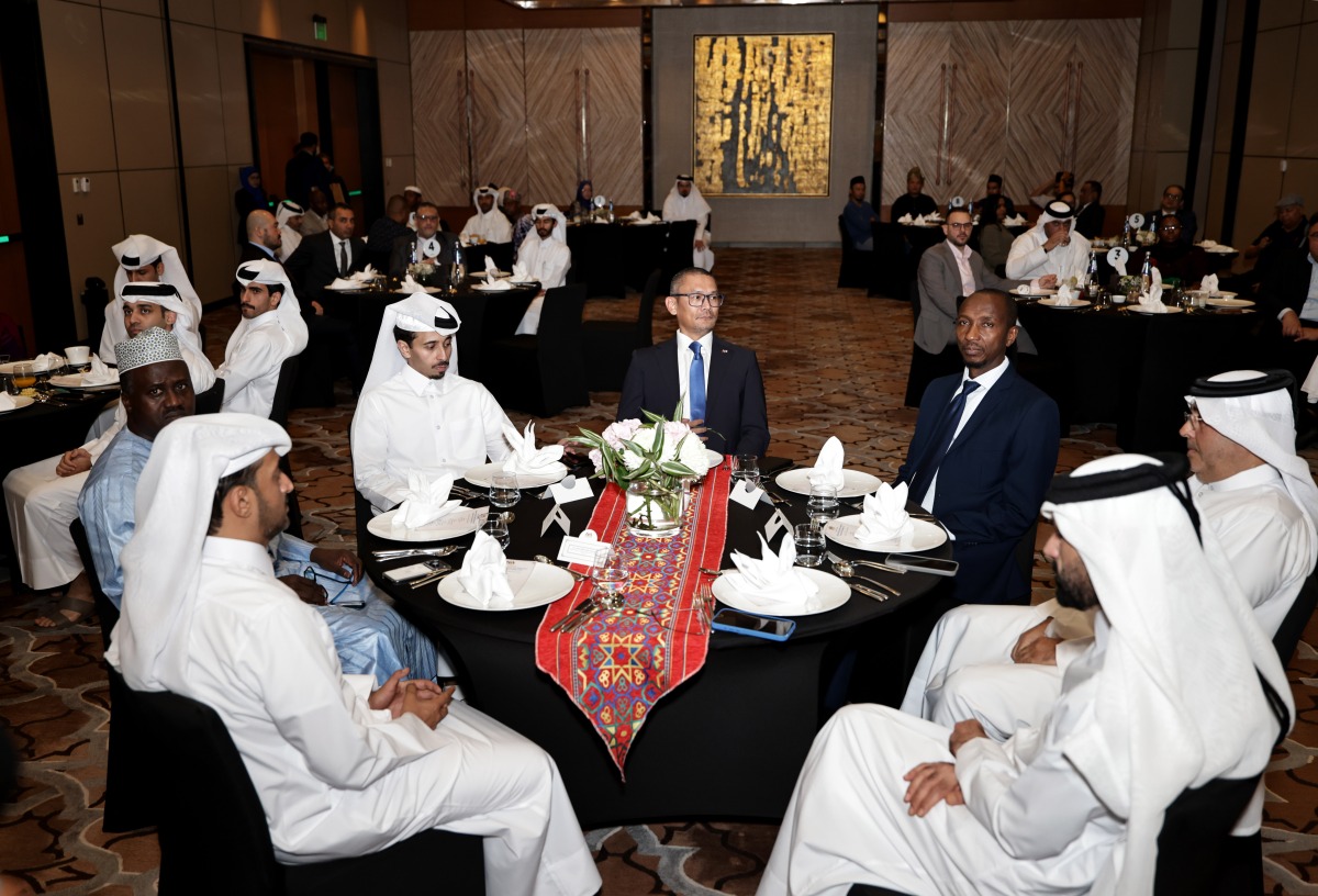 Ambassador of Malaysia to Qatar H E Faizal Razali with participants during the Malaysian Technical Cooperation Programme Alumni Gala and Networking Event in Doha.
Pic: Salim Matramkot/ The Peninsula 