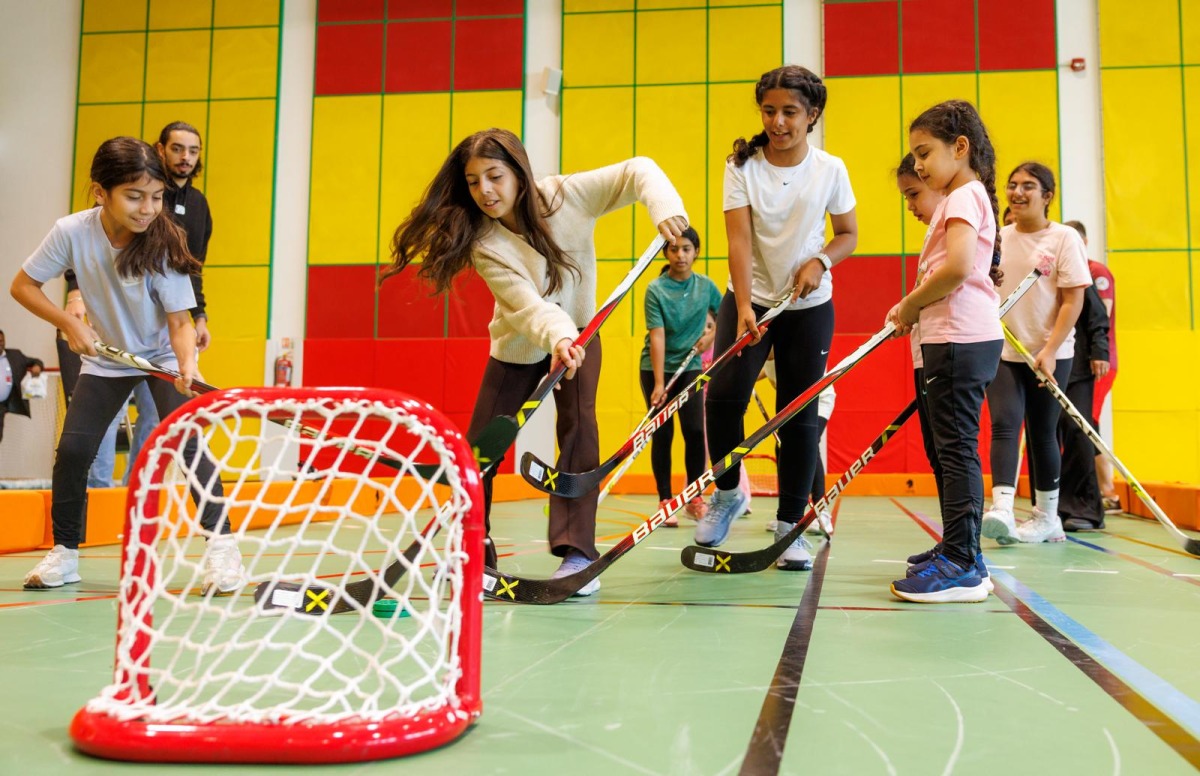 The camp features a diverse range of sporting activities. 
