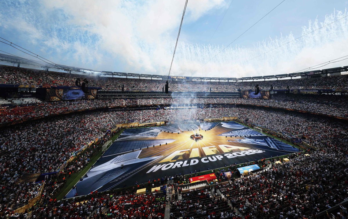 A general view of the closing ceremony before the FIFA World Cup 2026 Final match between Spain and Argentina at New York New Jersey Stadium on July 19, 2026 in East Rutherford, New Jersey. (Photo by Kevin C. Cox / GETTY IMAGES NORTH AMERICA / Getty Images via AFP)