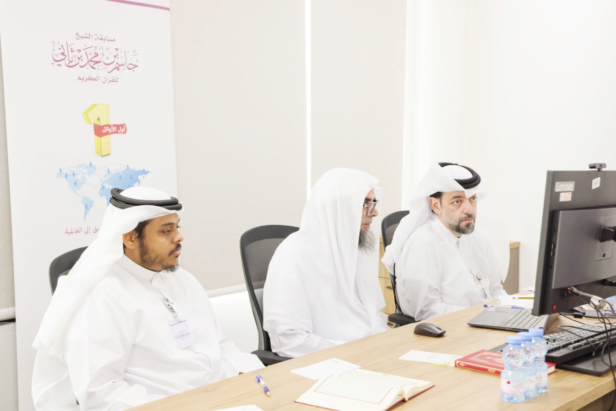 Officials during the competition.